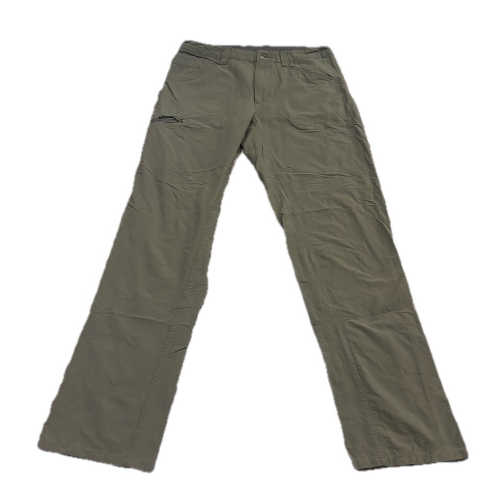 Patagonia Quandary Hiking Pants Mens 32 Sage Green Nylon Stretch Trekking
